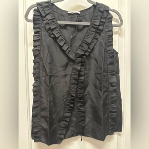 Rebecca Minkoff ruffle tank top. Size small